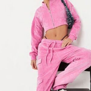 Playboy Pink Tracksuit y2k